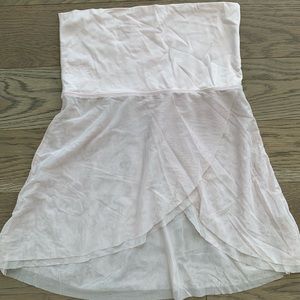 Baby pink ballet skirt